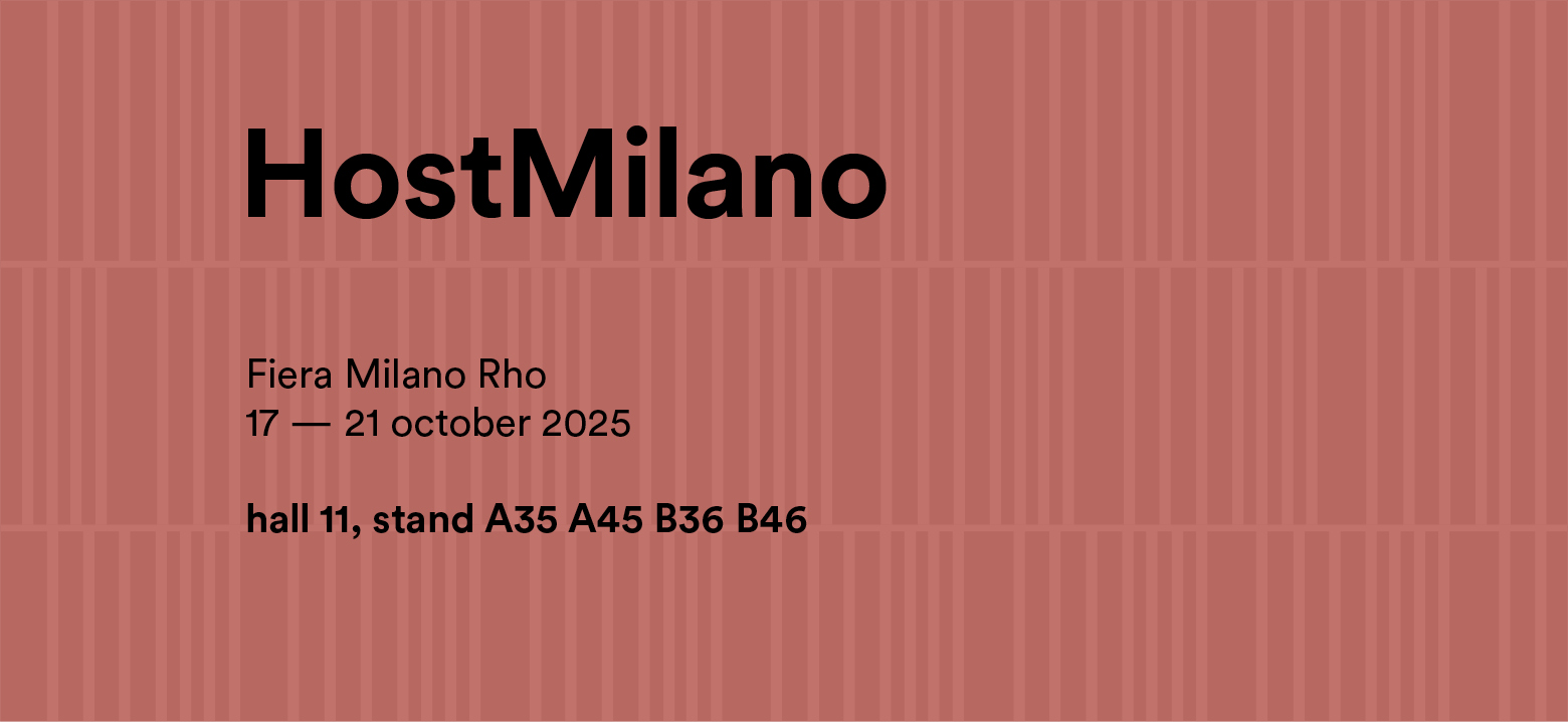 Forty years of Pedrali at HostMilano 2025